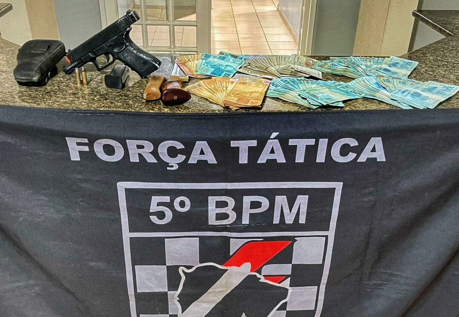 Imagem de compartilhamento para o artigo Roubo a rancho é desvendado e recuperado R$ 30 mil durante operação conjunta entre PM, Civil e PRF em Coxim  da MS Todo dia